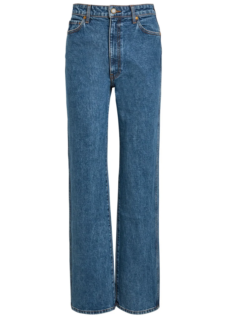 Khaite Abigail Straight-leg Jeans - 1