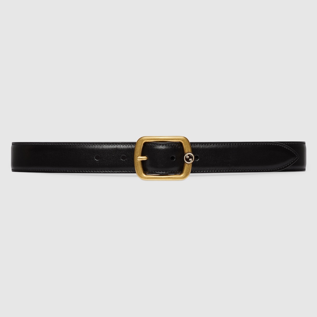 Belt with rectangular buckle - 1