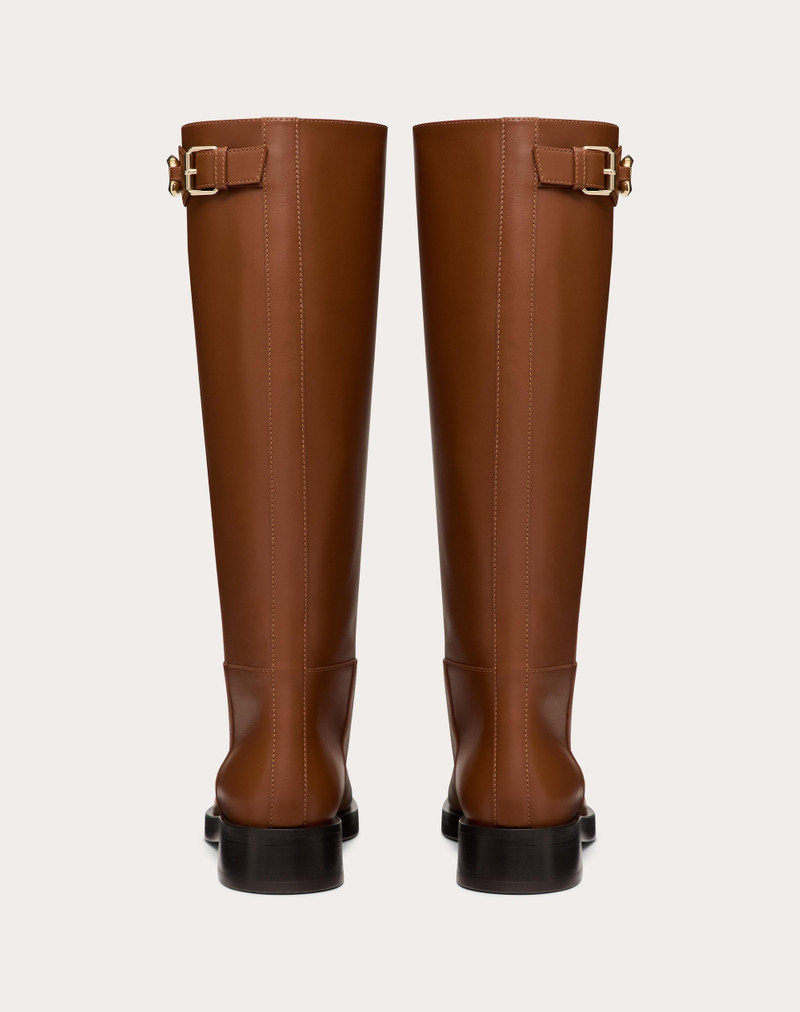 VLOGO THE BOLD EDITION BOOT IN CALFSKIN 30MM 3