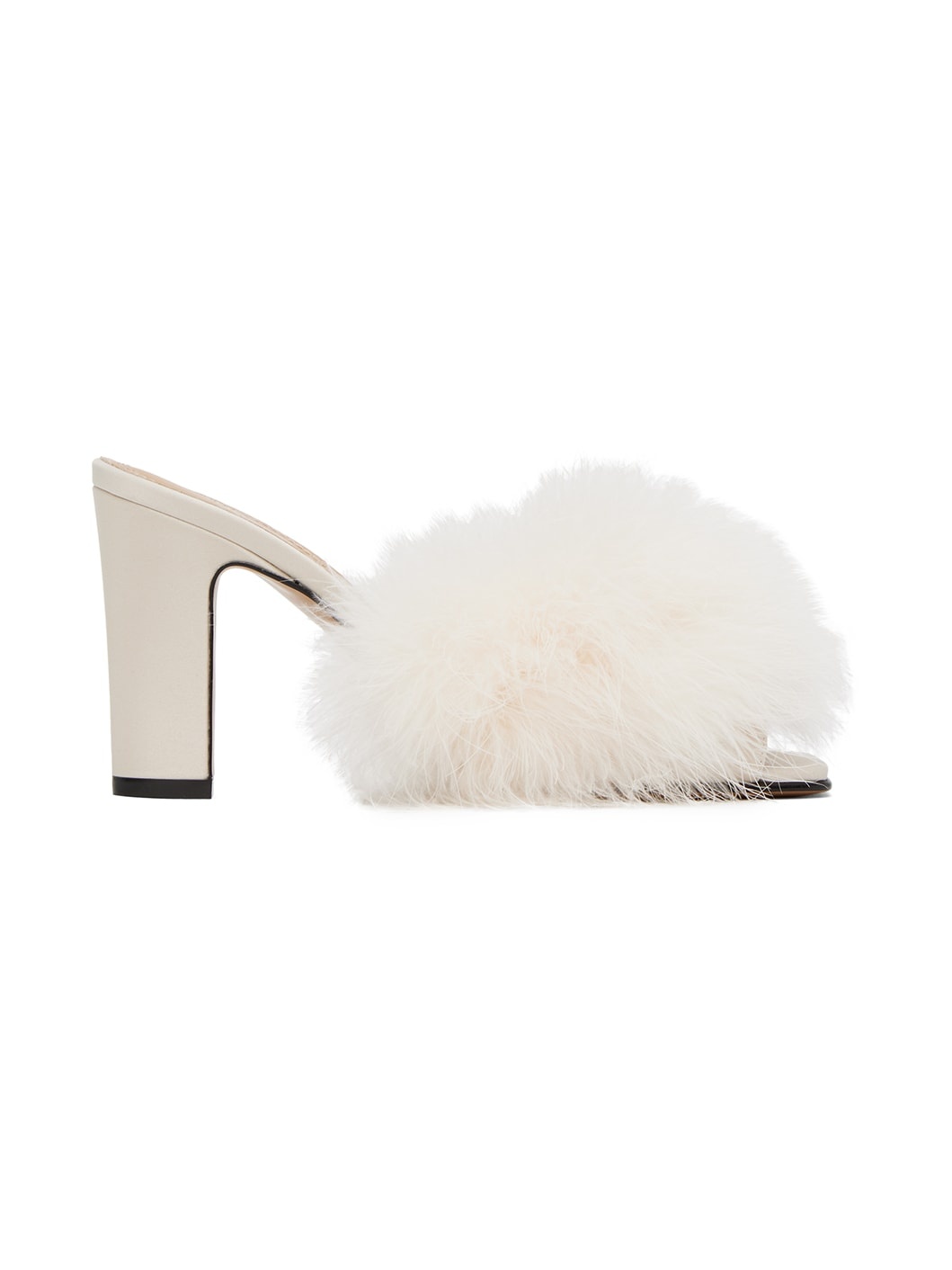 Off-White Feather Mules - 1