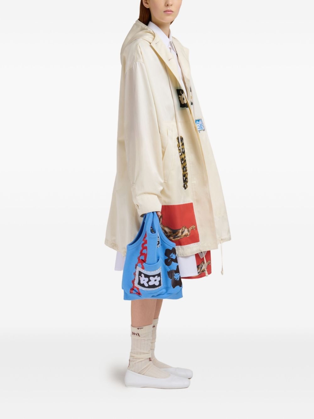 graphic-print tote bag - 2