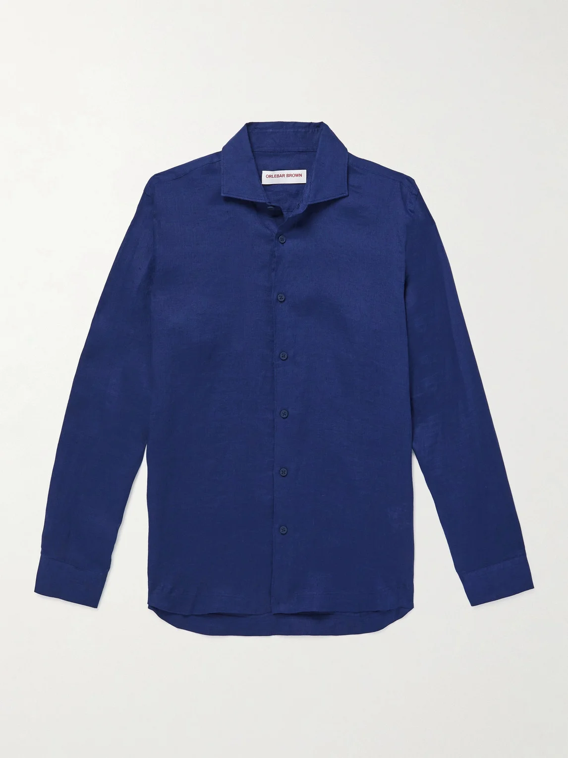 Giles Slim-Fit Linen Shirt - 1
