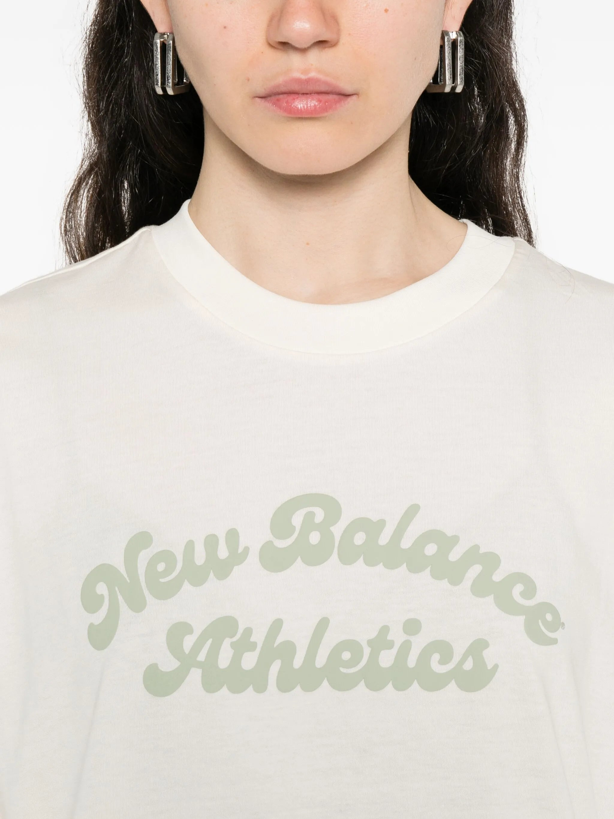 New Balance Logo-print Cotton T-shirt - 2