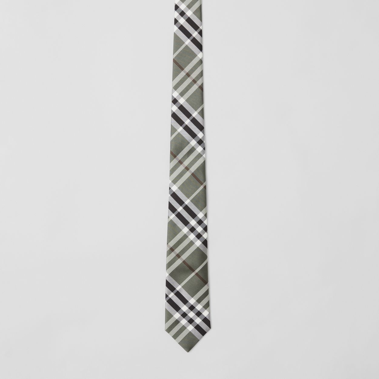 Classic Cut Vintage Check Silk Tie - 4