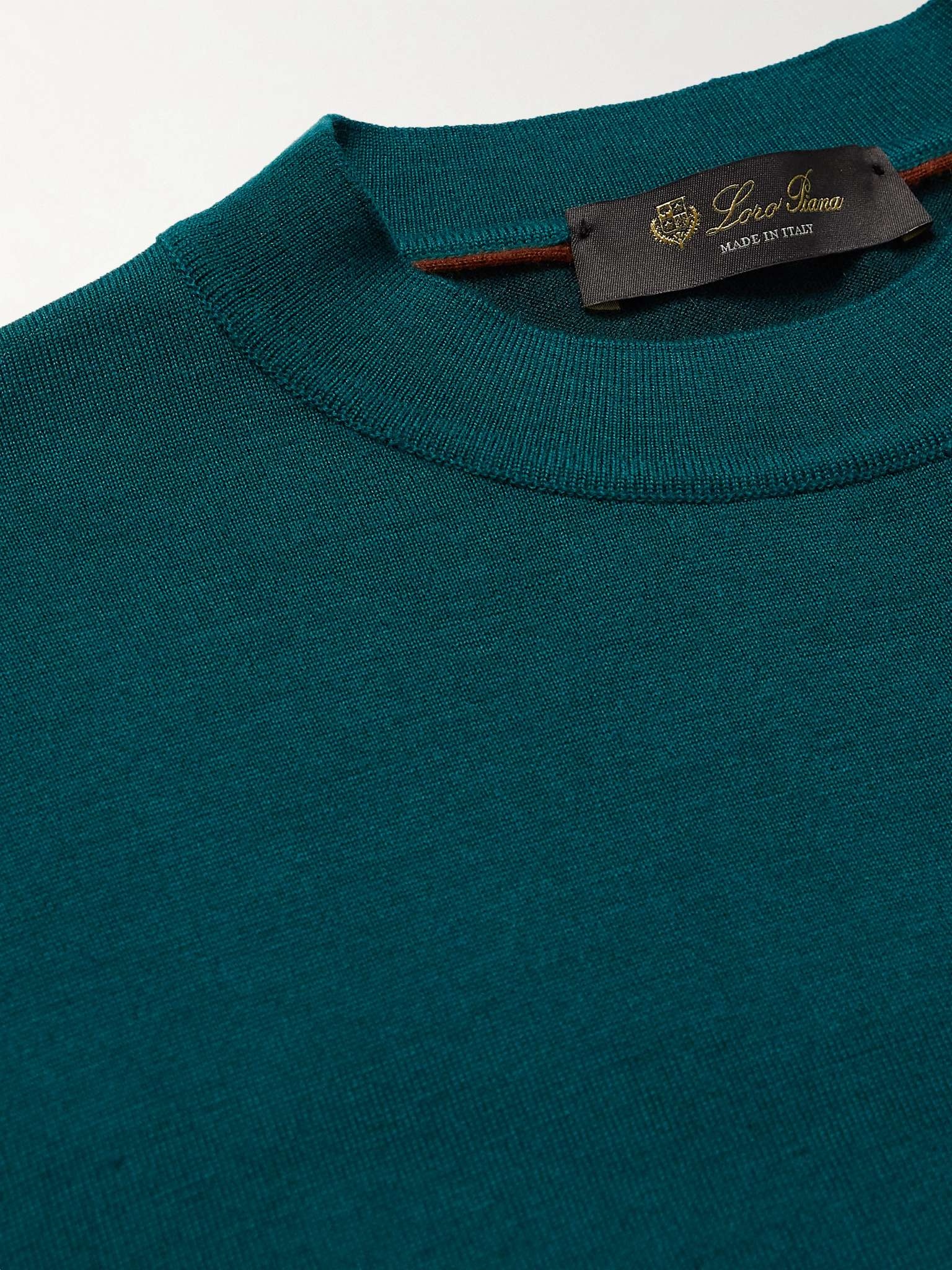 Cashmere and Silk-Blend T-Shirt - 5