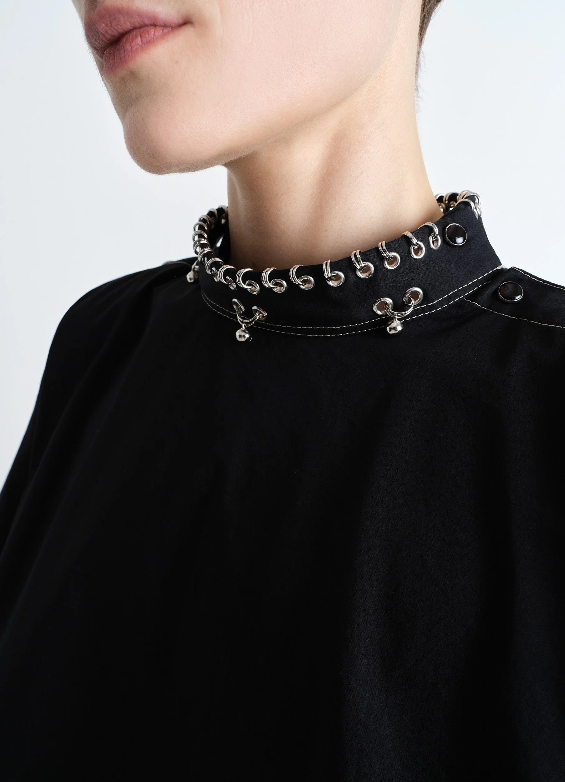 EMBELLISHED METAL TOP - 3