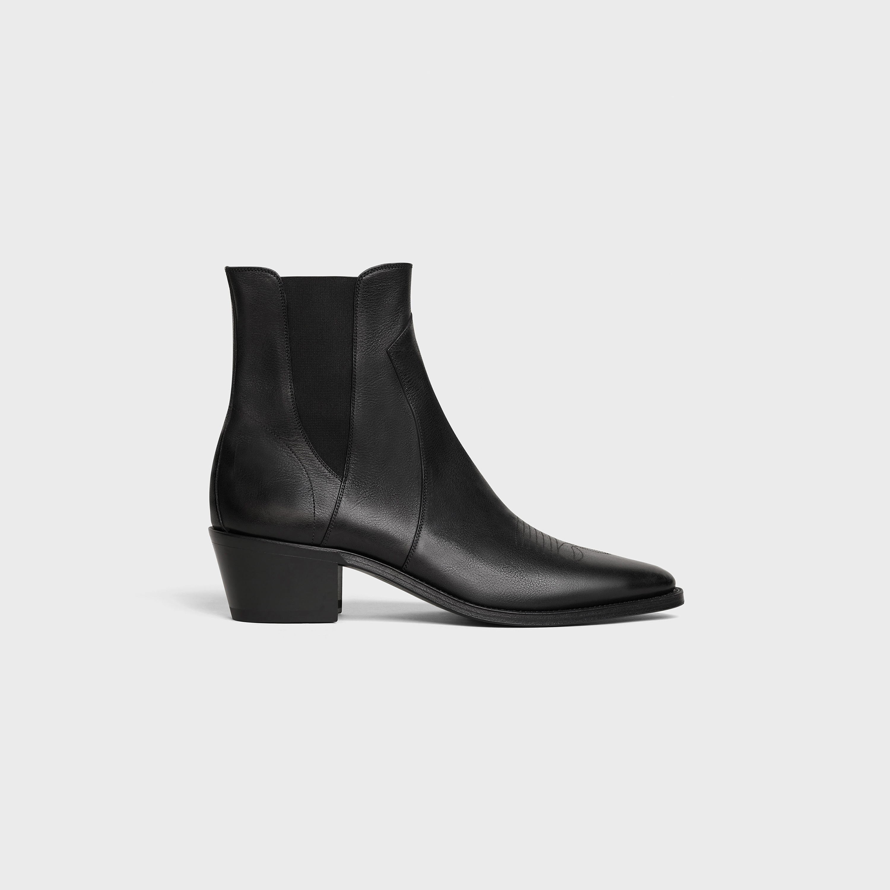 CELINE CAMARGUE WESTERN CHELSEA BOOT  IN  VEGETAL CALFSKIN - 1