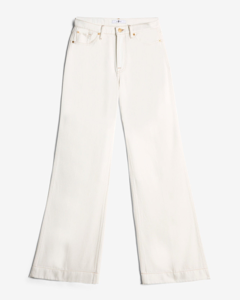 Tailorless Denim Lustre Modern Dojo in Blanc 1