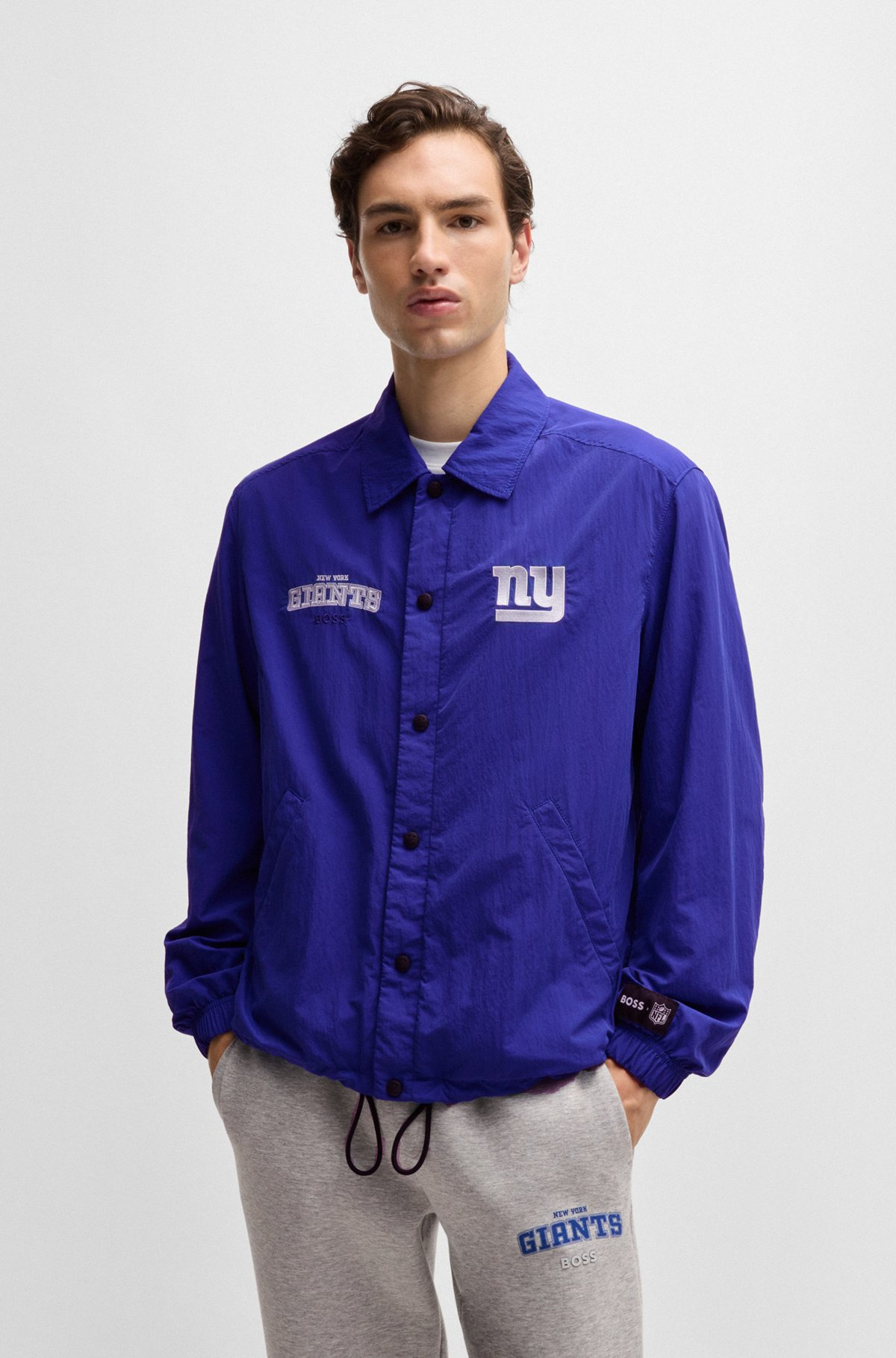 BOSS X NFL WATER-REPELLENT JACKET WITH EMBROIDERED BRANDING - 2