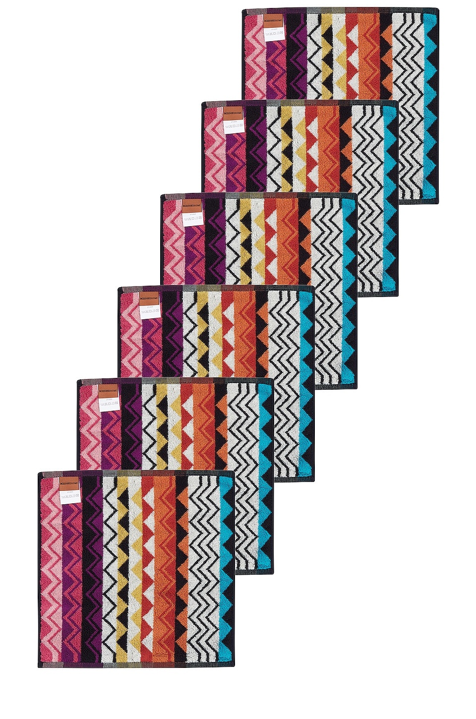 Giacomo Face Towel 6 Piece Set - 2