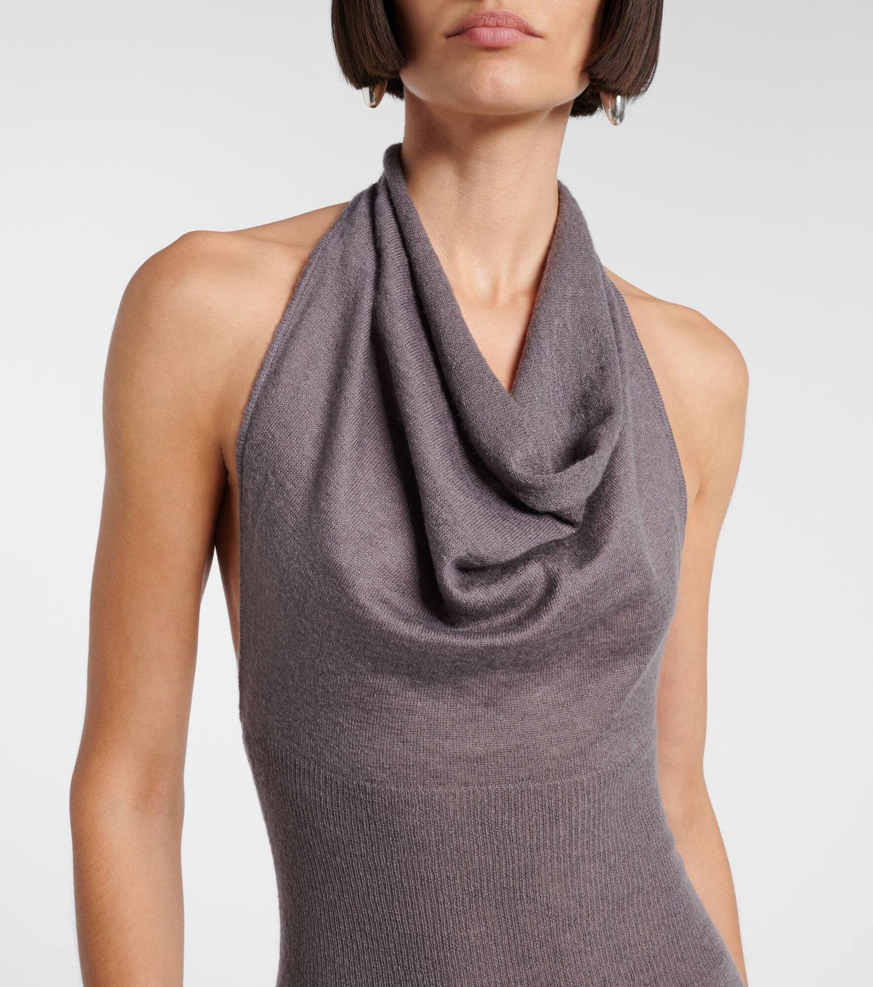 Reed halterneck maxi dress - 4