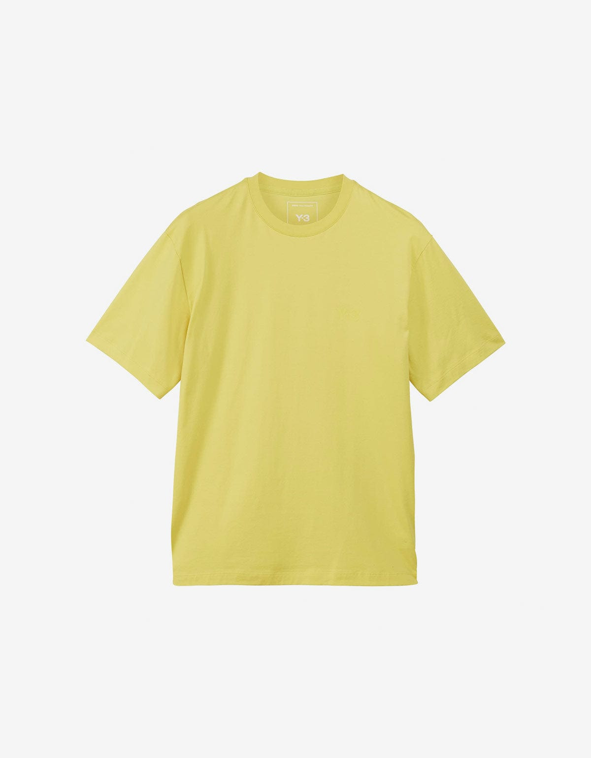 Y-3 Yellow Logo T-Shirt - 1
