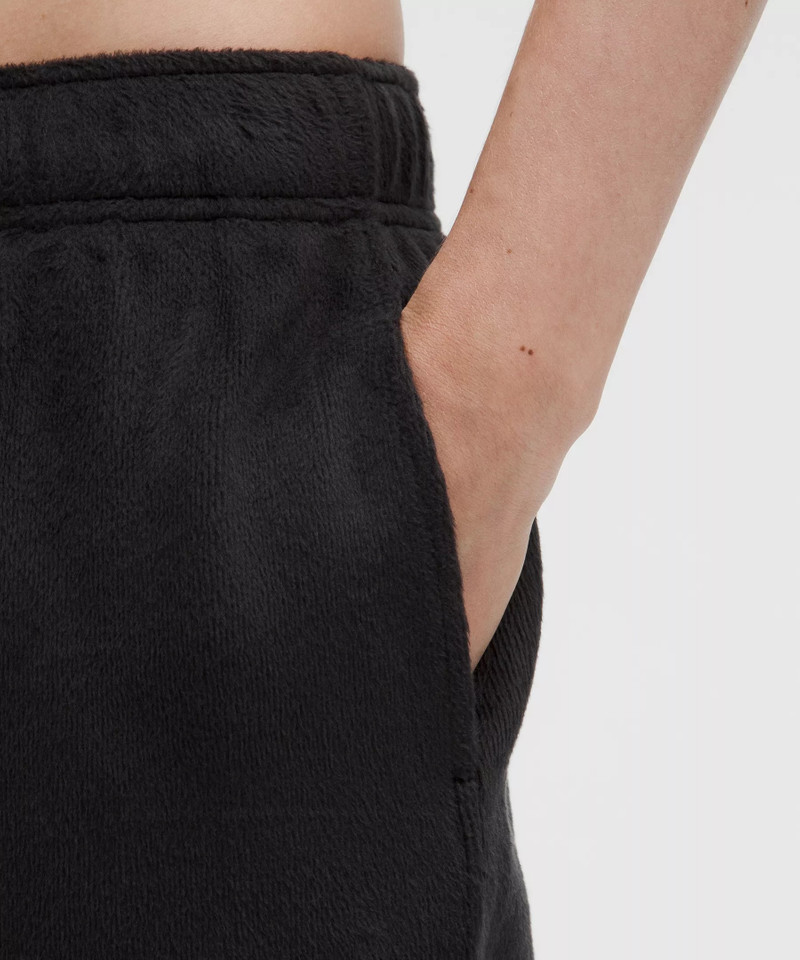 Plush Velour Mid-Rise Pant 5