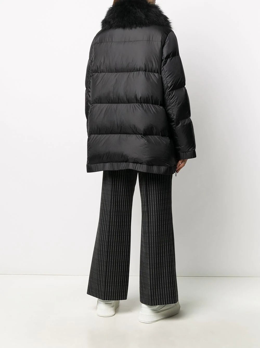 quilted puffer coat - 4