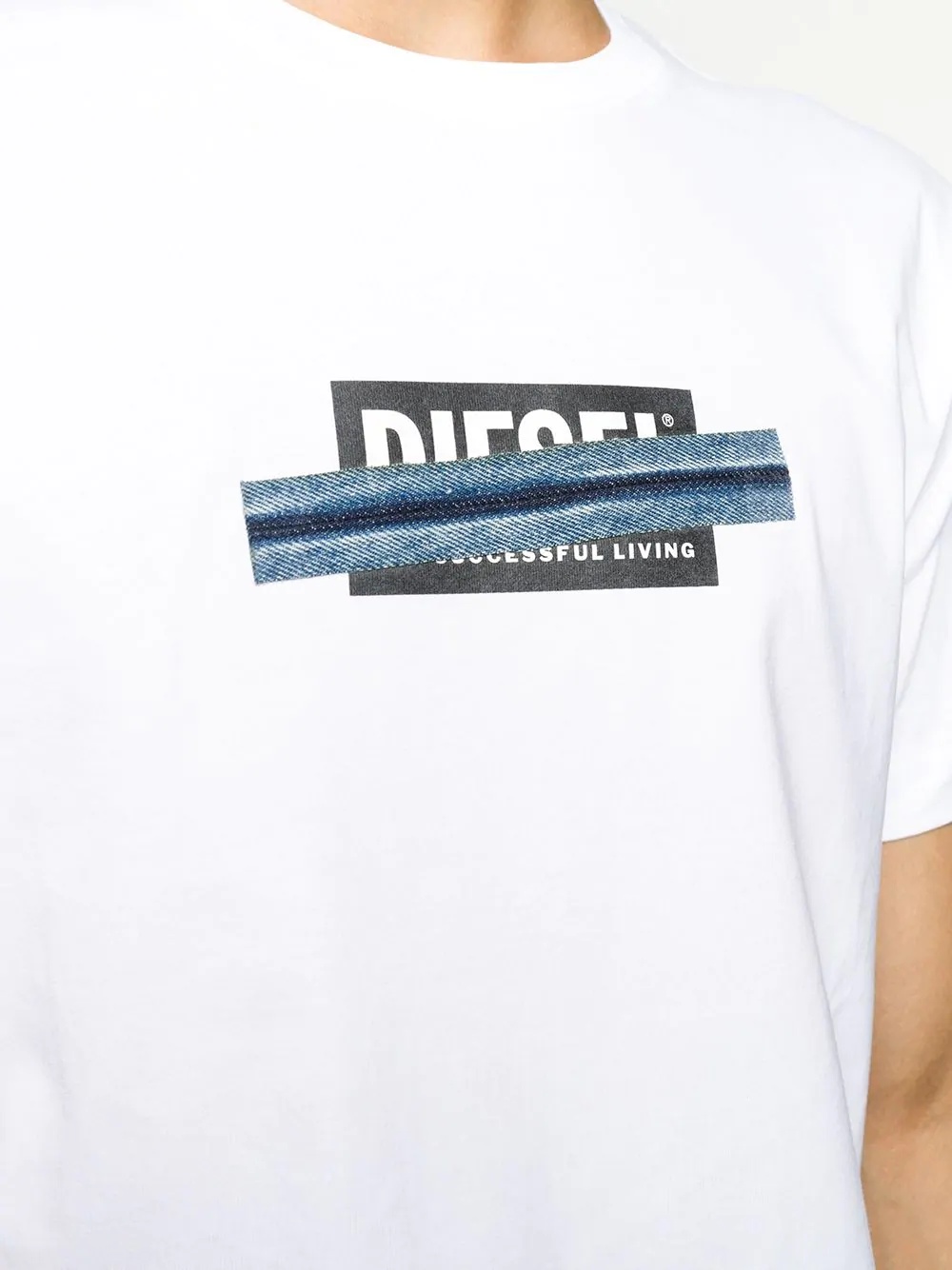 logo print T-shirt - 5