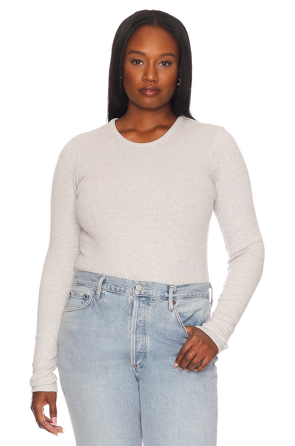 Alma Shrunken Crew Neck - 2