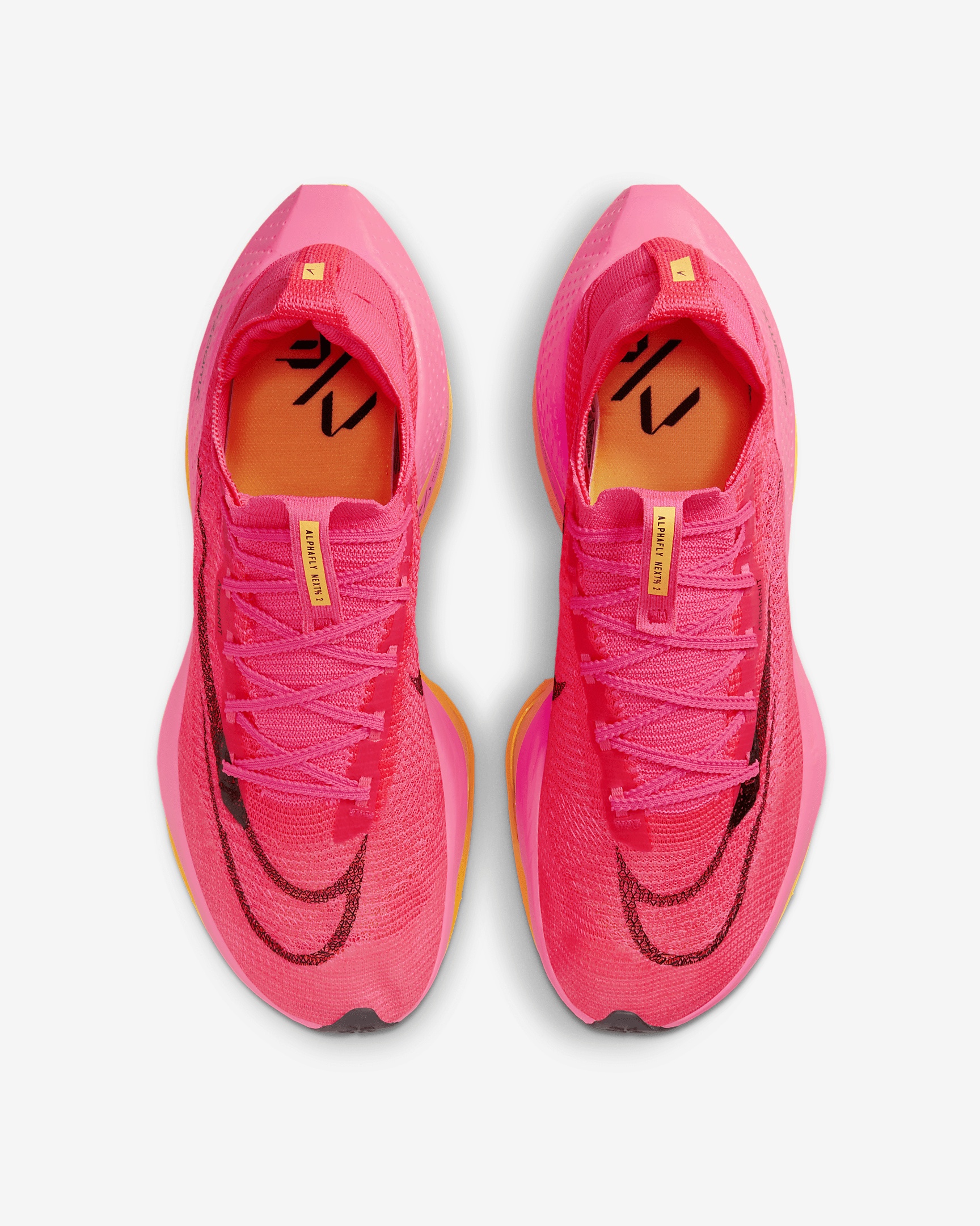 size 11.5 nike air zoom alphafly NEXT% 2 hyper pink Nike Air Zoom Alphafly Next% 2 Hyper Pink Orange DN3559-600  main image 3