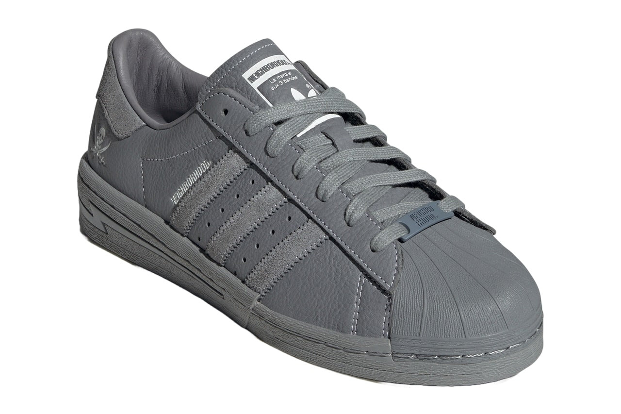adidas x Neighborhood Superstar 'Cement Grey' IE6115 - 3