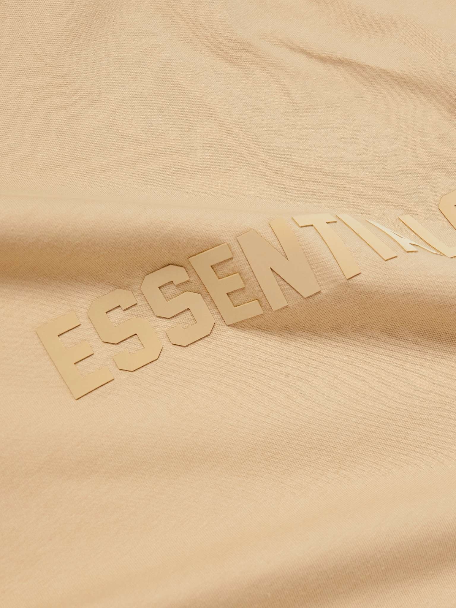 Logo-Appliquéd Cotton-Jersey Mock-Neck T-Shirt - 3
