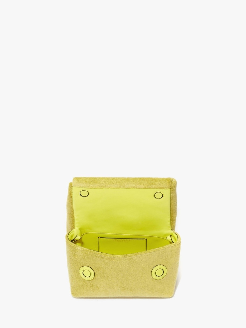 MEDIUM TWISTER - TERRY TOWEL TOP HANDLE BAG 4