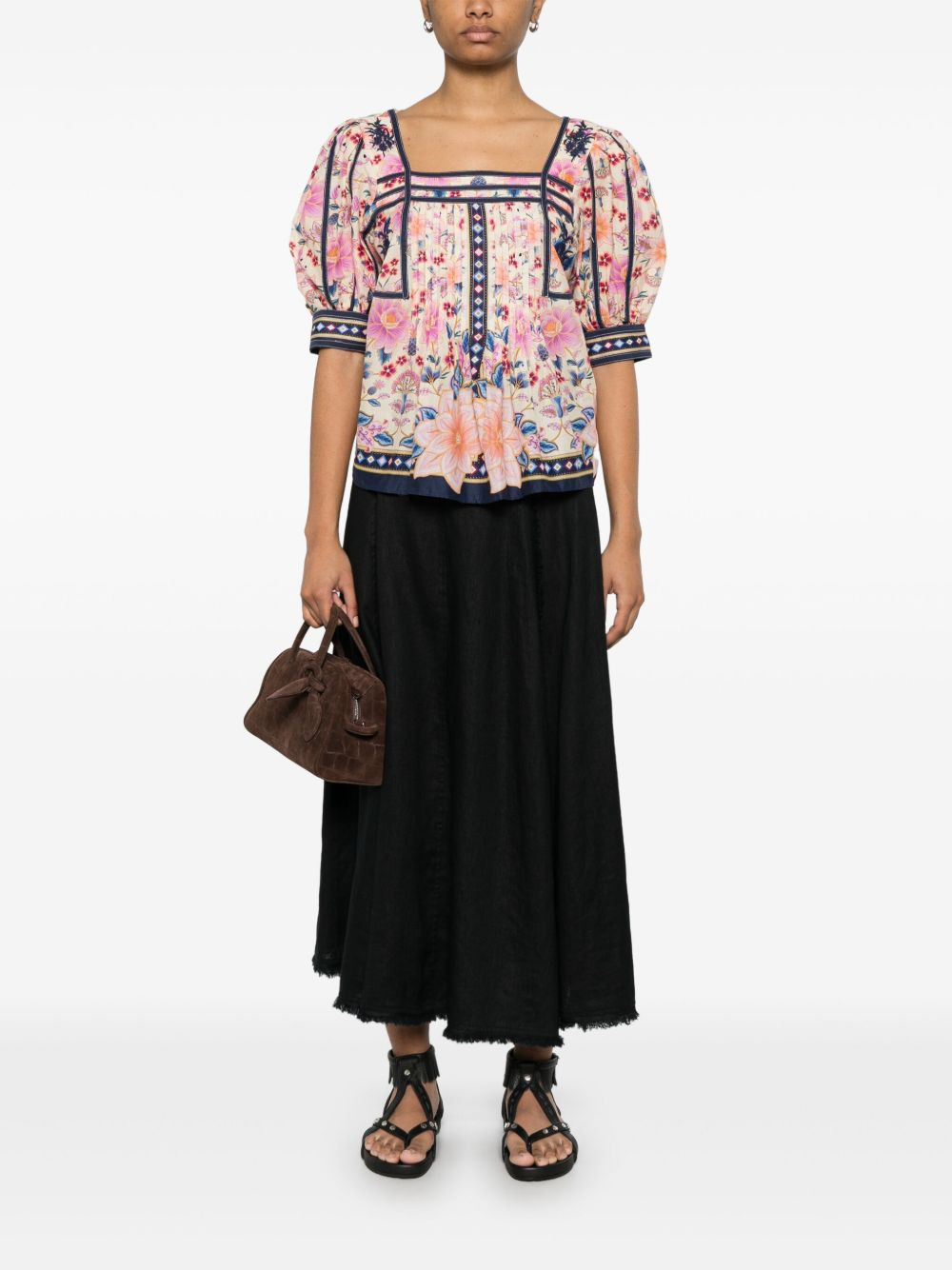 Superbloom Tapestry blouse - 2