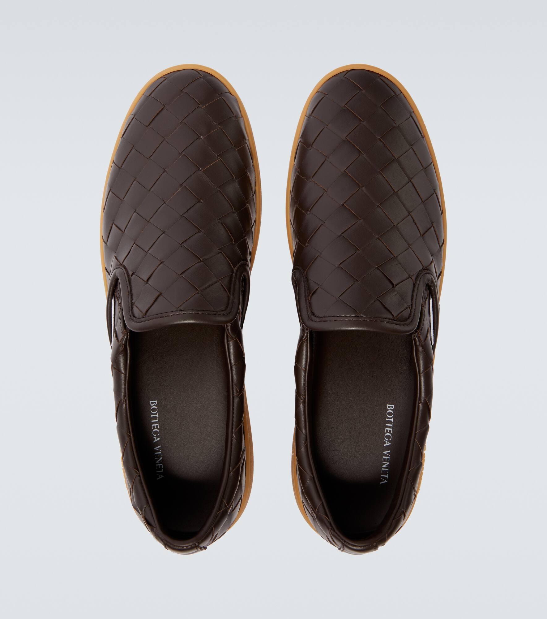 Sawyer leather slip-on sneakers - 4