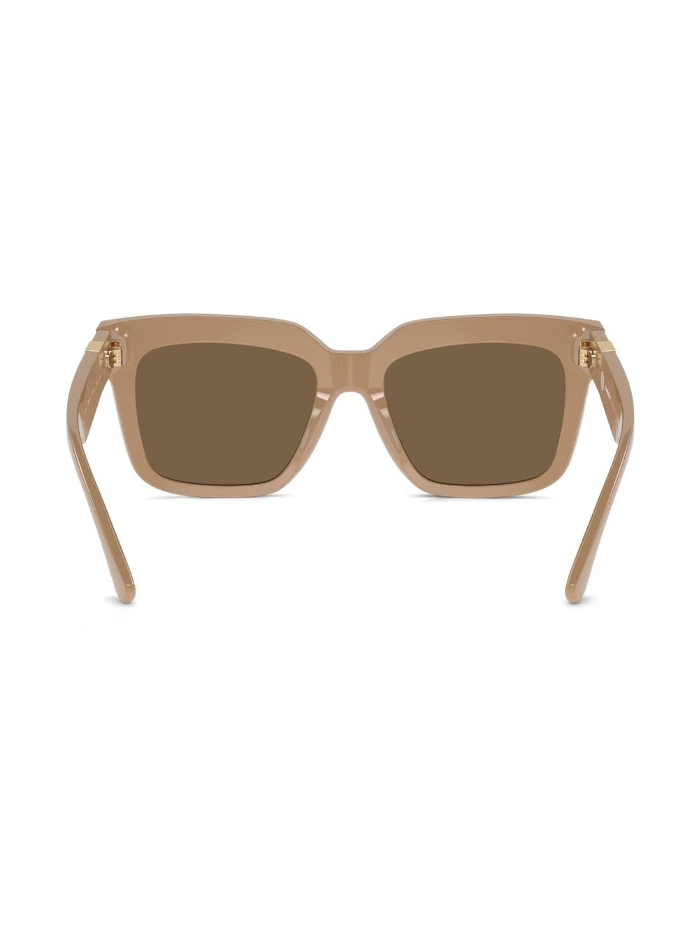 monogram-plaque wayfarer sunglasses - 4