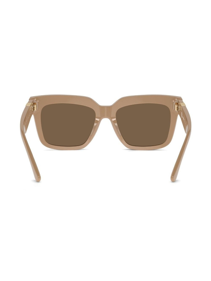 monogram-plaque wayfarer sunglasses 4