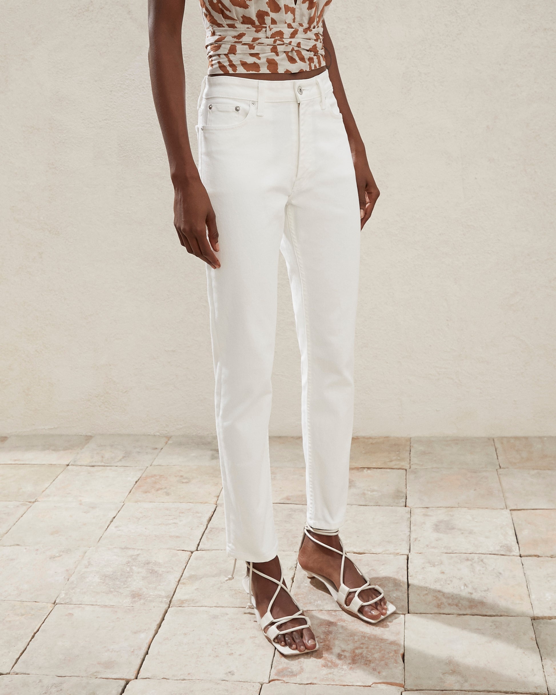 Mid Rise Skinny Jeans - 2