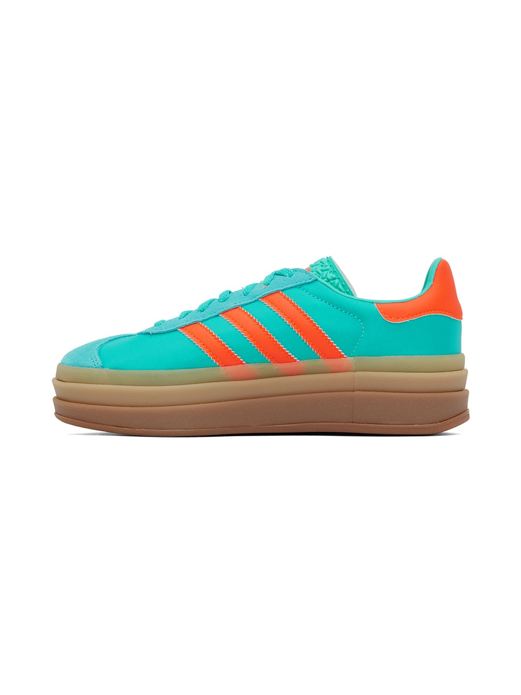 Green Gazelle Bold Sneakers - 3