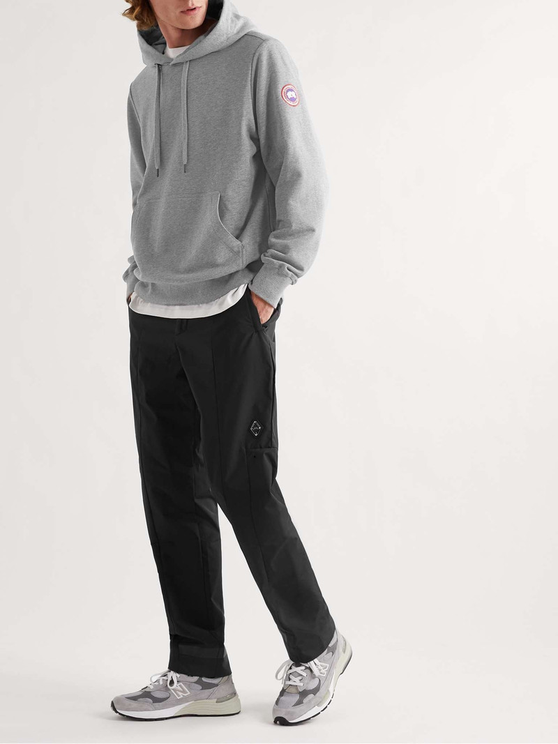 Canada Goose Huron Logo-Appliquéd Organic Cotton-Jersey Hoodie outlook