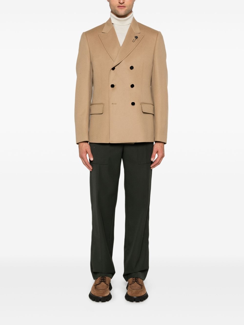 virgin-wool blazer - 2