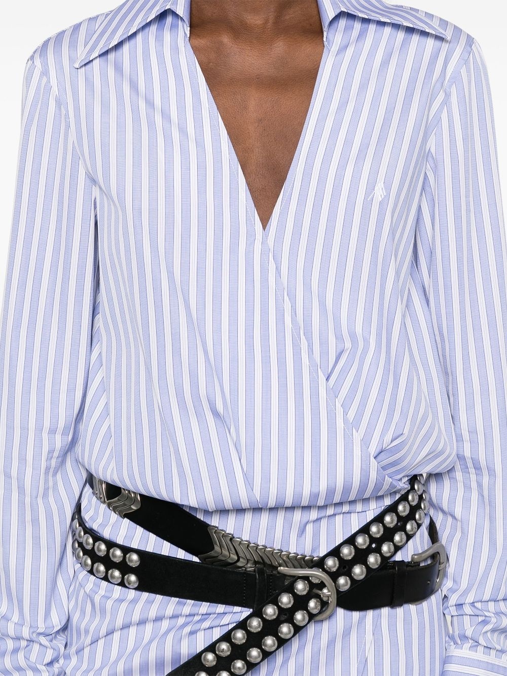 striped mini dress - 5