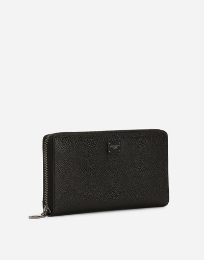 Dolce & Gabbana Zip-around calfskin wallet outlook