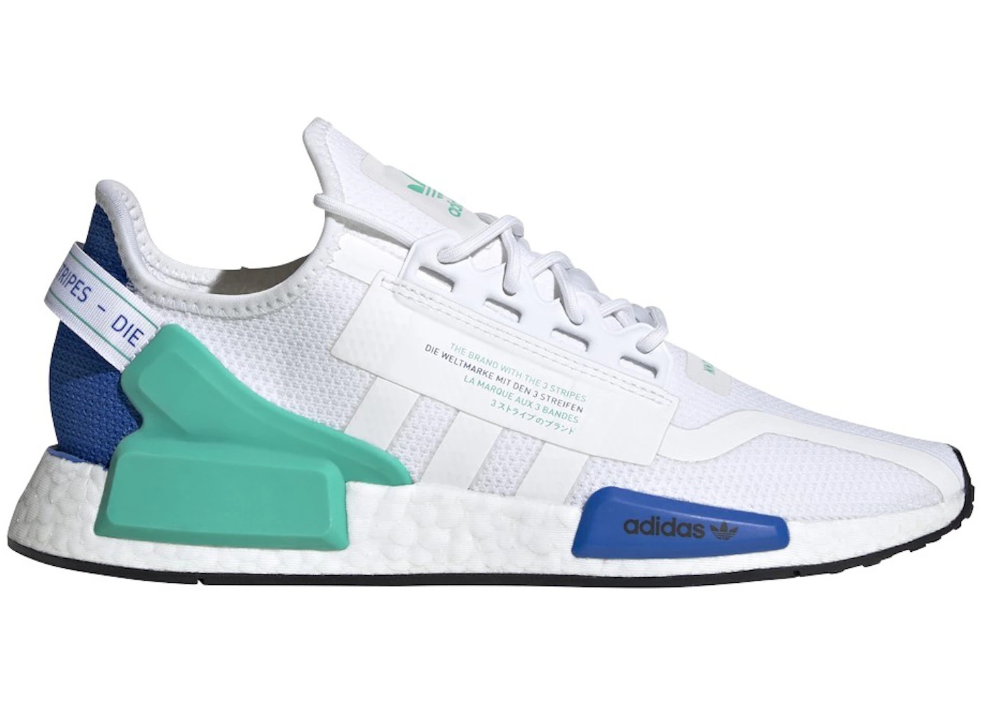 adidas NMD R1 V2 White Cyan - 1