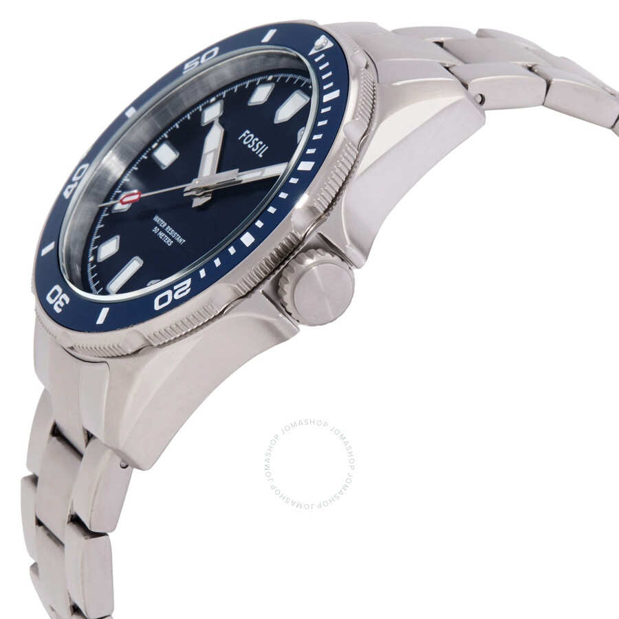 Fossil - Fossil Dalton Quartz Blue Dial Men's Watch BQ2881 - 2