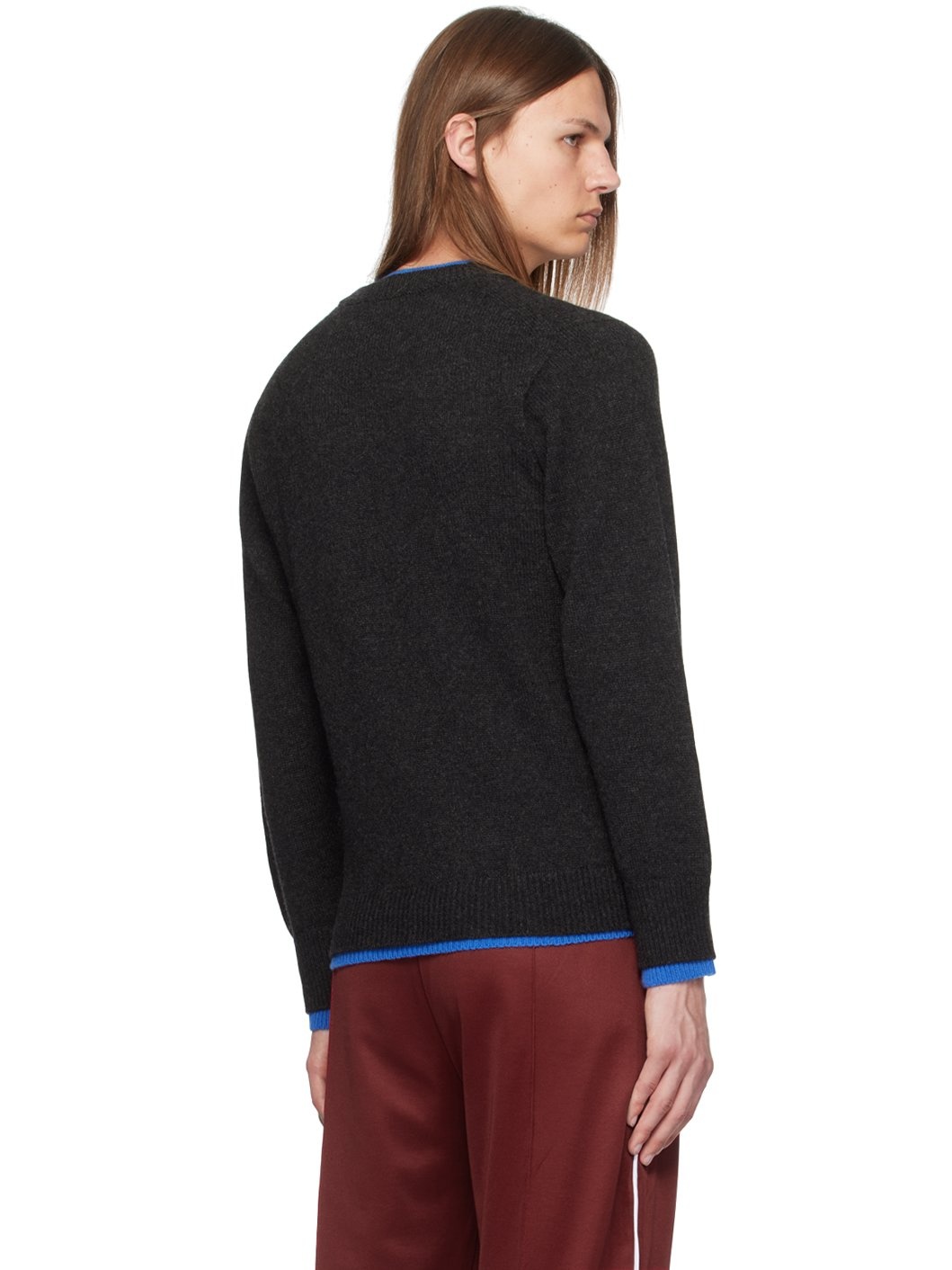 Black Steady Knit Sweater - 3