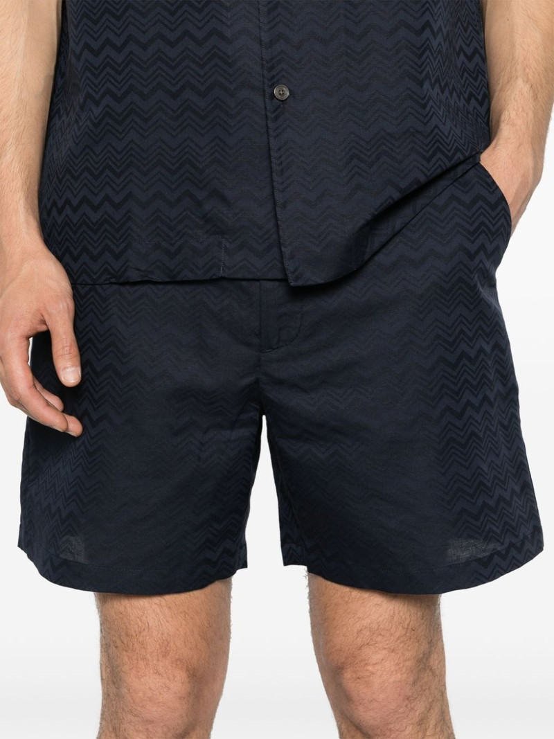 chevron-jacquard chino 반바지 5