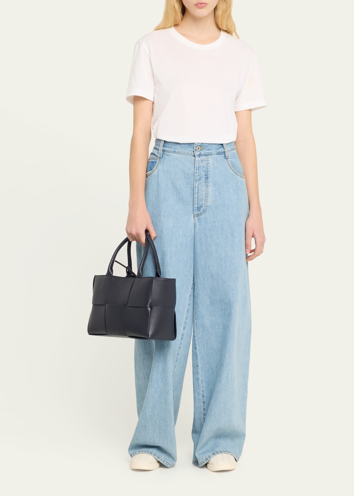 Arco Woven East-West Tote Bag - 5
