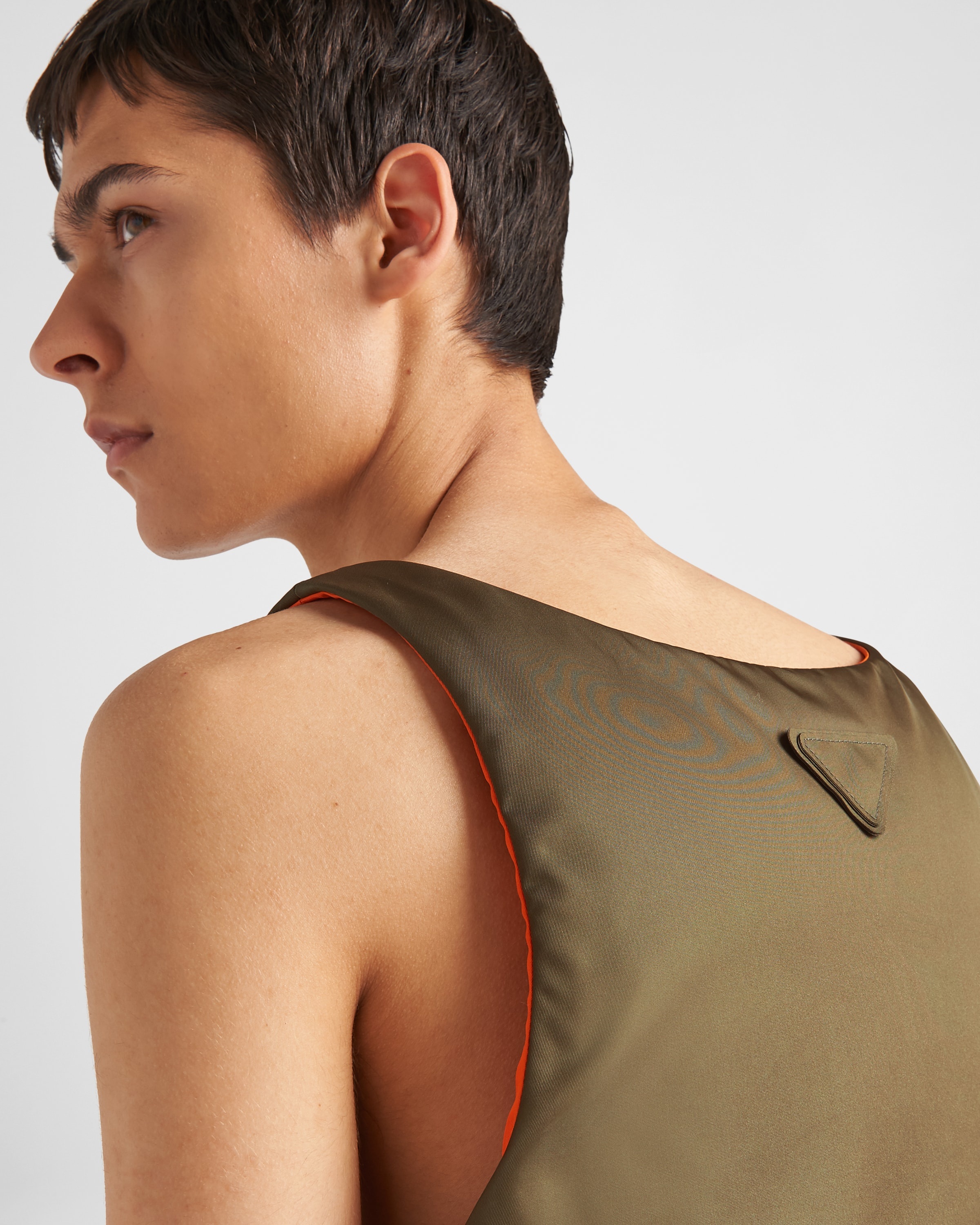 Re-Nylon down vest - 4