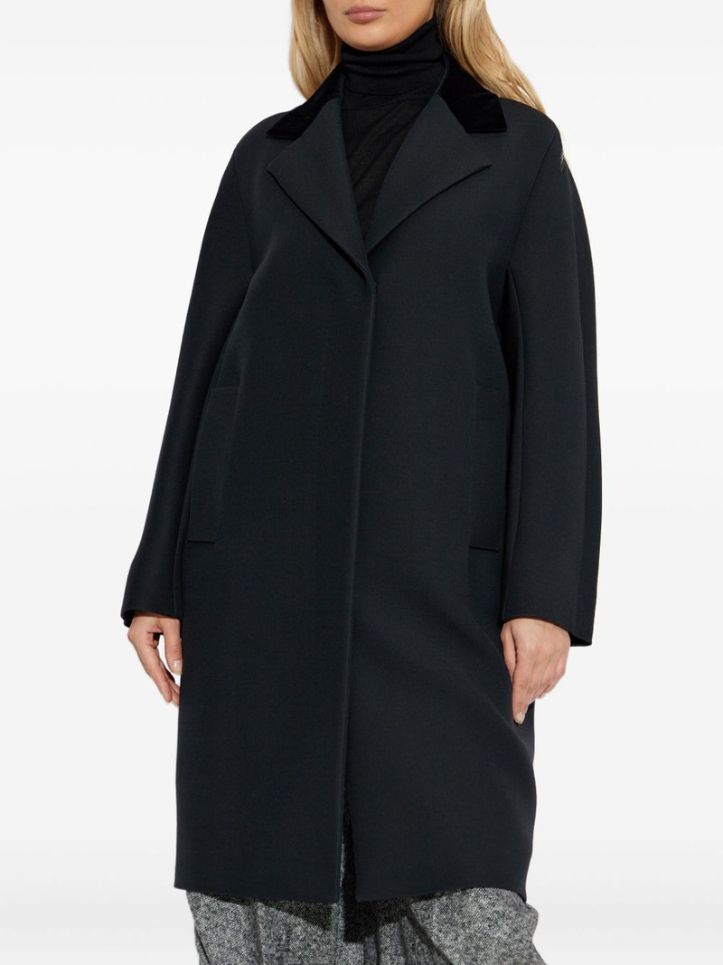 Mammola velvet-collar coat 3