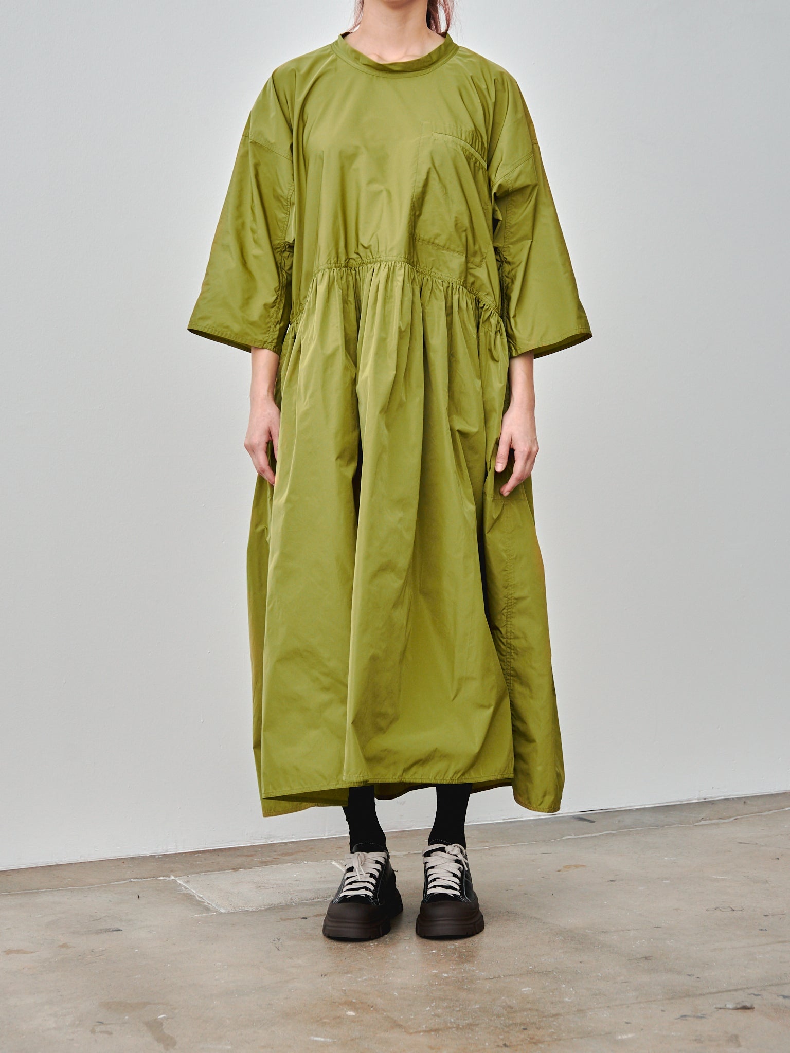 Delos Dress - Olive Oil - 2