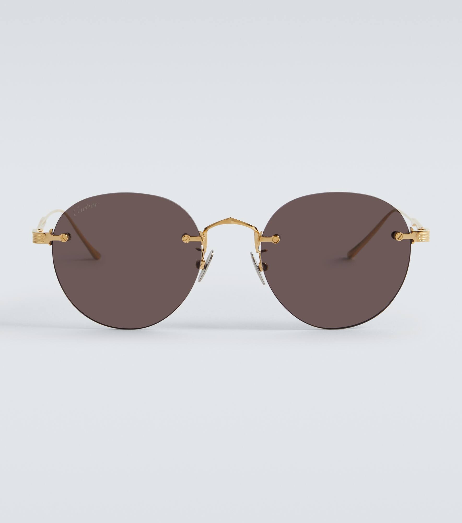 Signature C de Cartier round sunglasses - 1