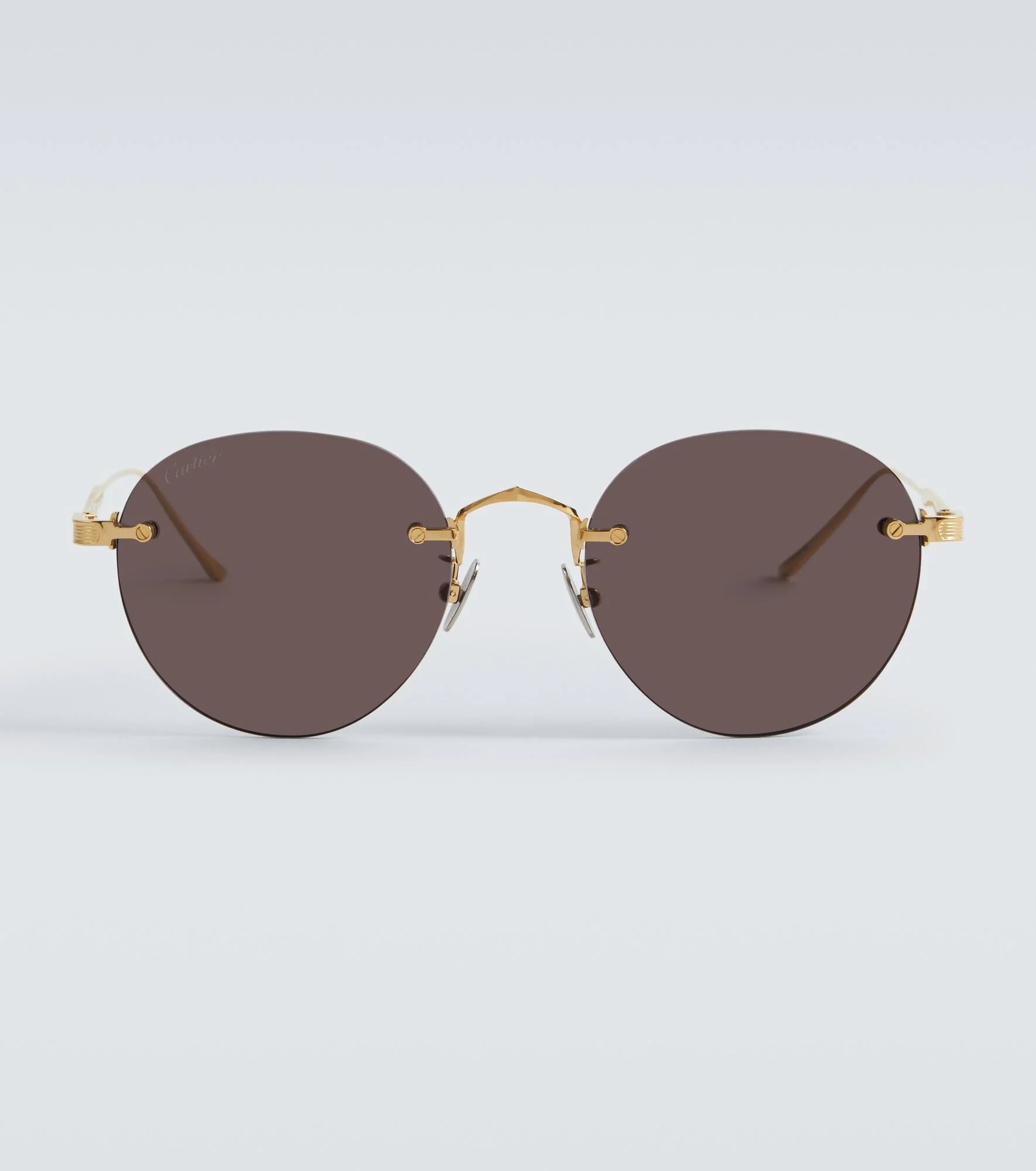 Signature C de Cartier round sunglasses - 1