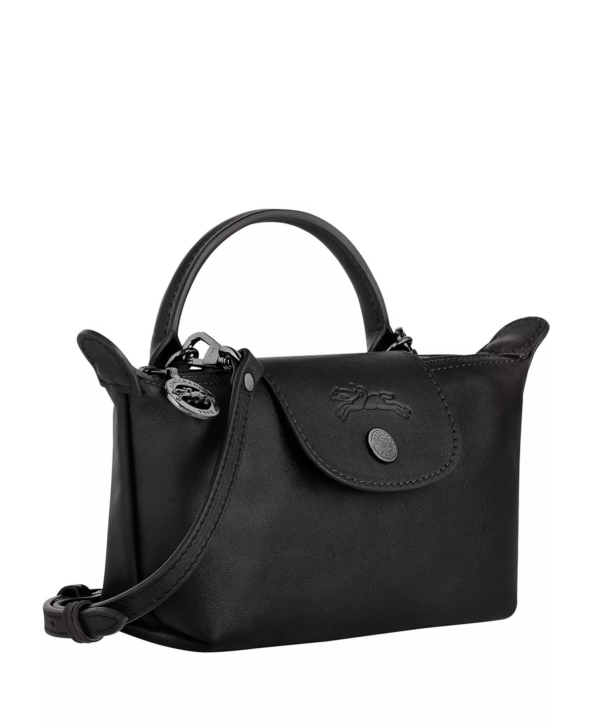Mini Leather Crossbody Bag - 4