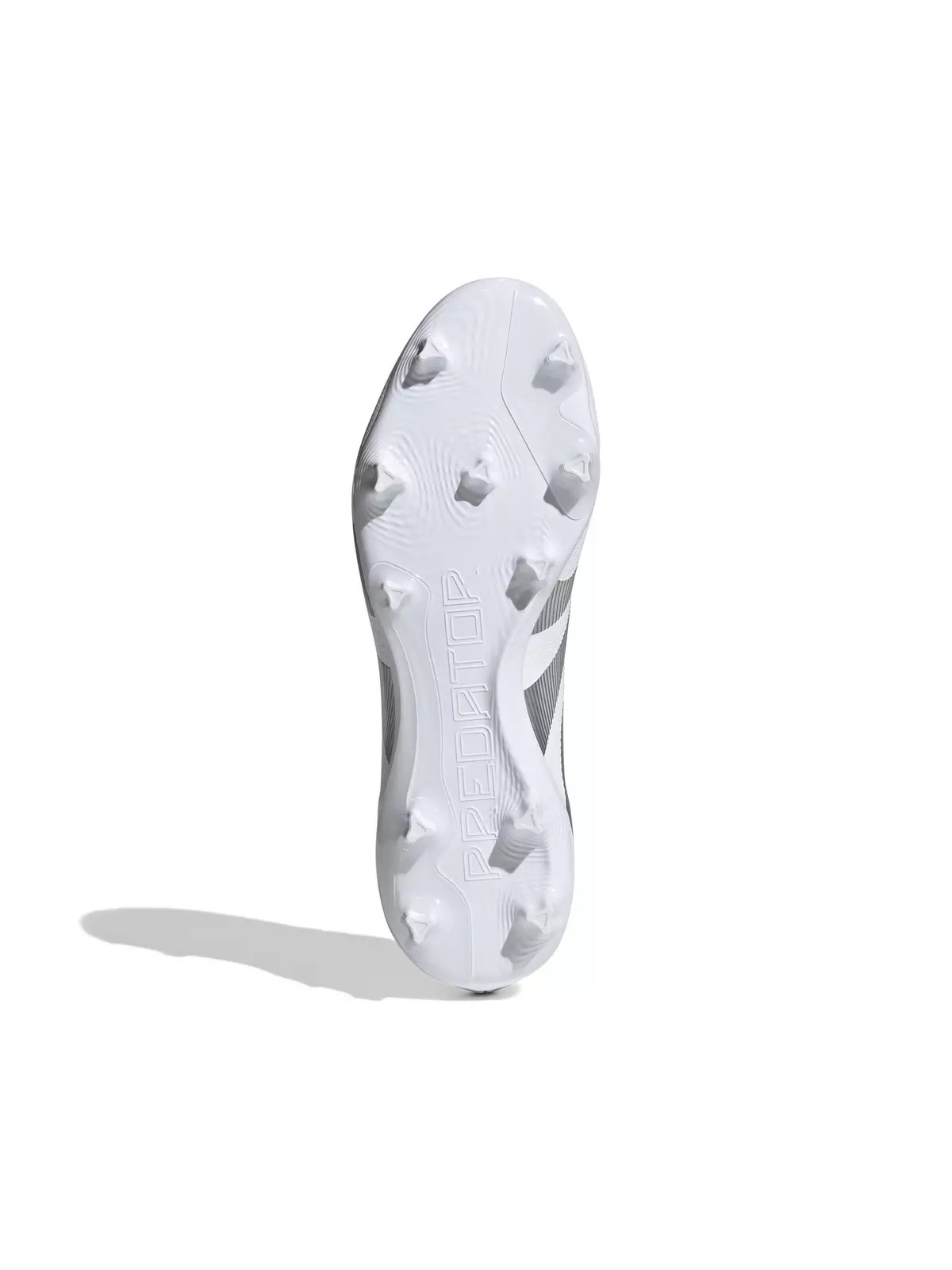 Predator League MG "Ftwr White/Silver Metallic/Bright Royal" Unisex Soccer Cleat - 6