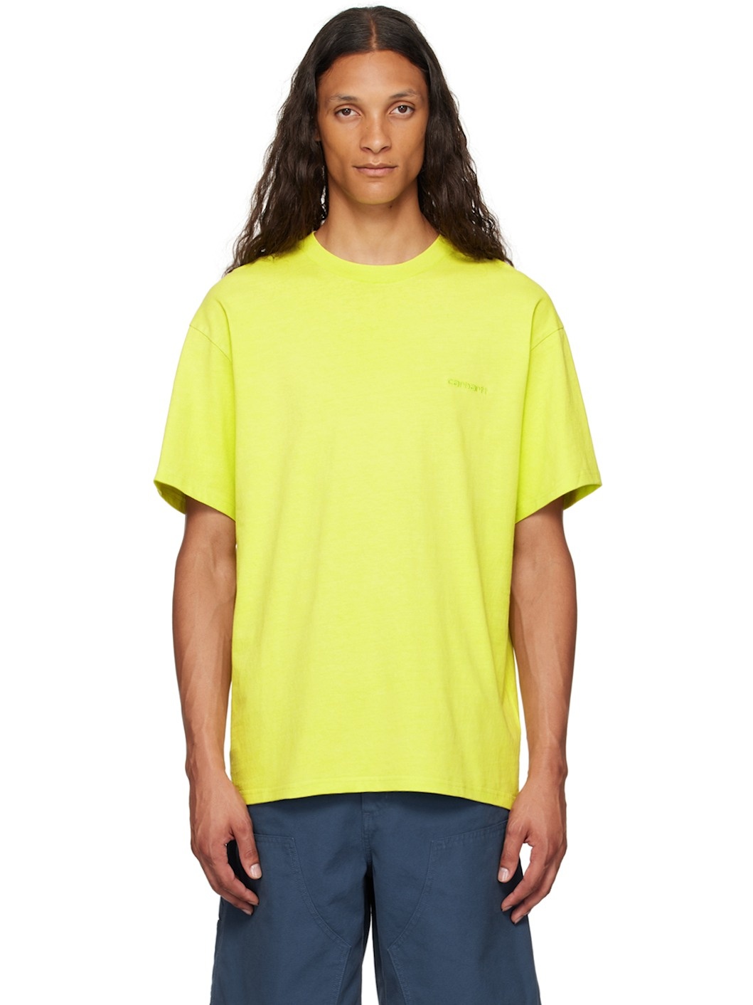 Green Duster Script T-Shirt - 1