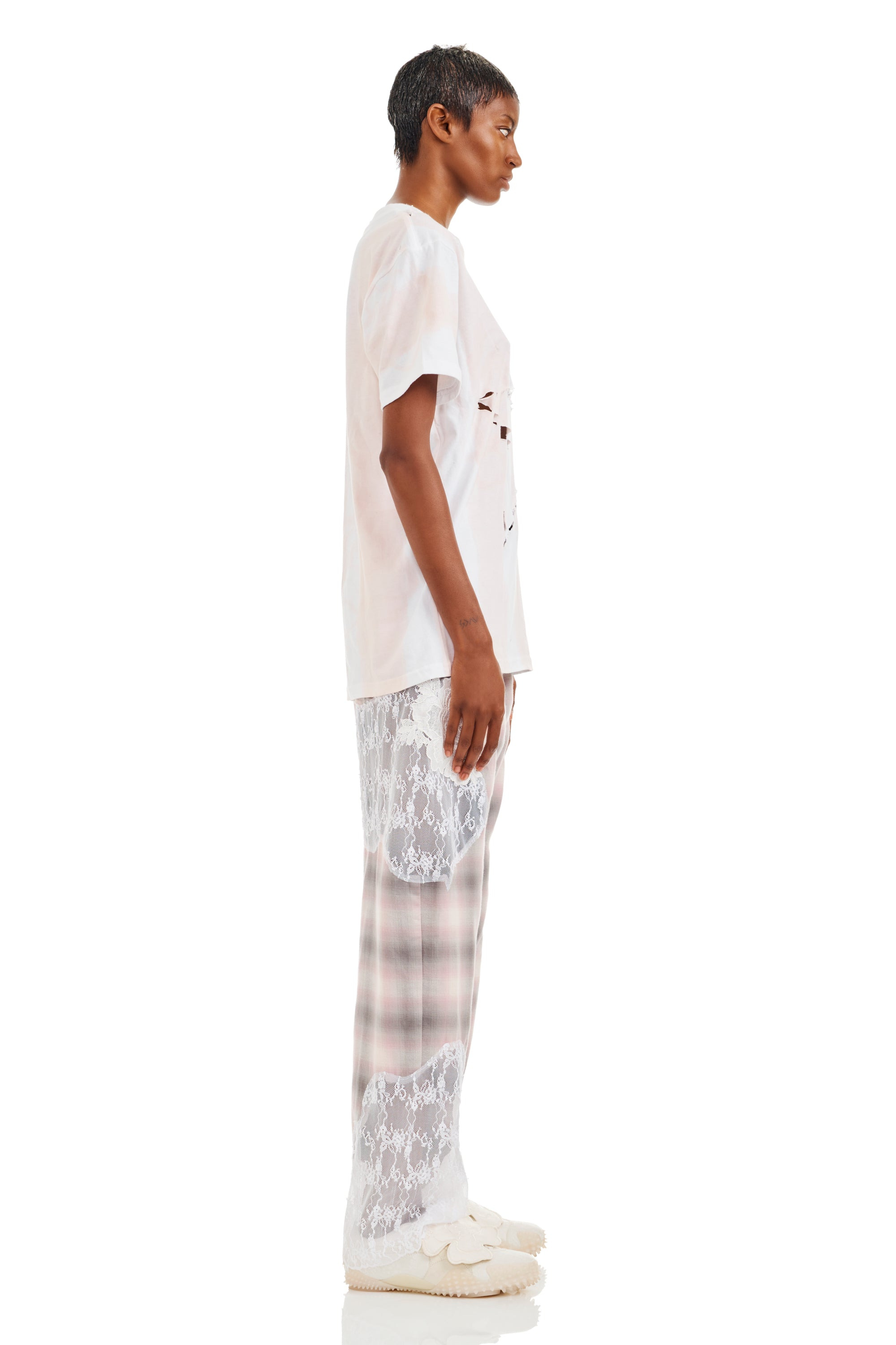 SAND STRIPE REMNANT STAR TEE - 3