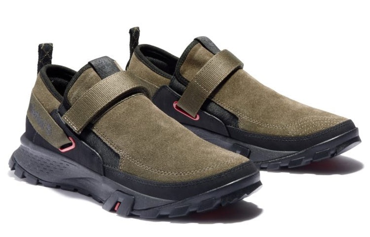 Timberland Mills Falls Slip-On Leather Shoes 'Olive Green Suede' A25KK901 - 2