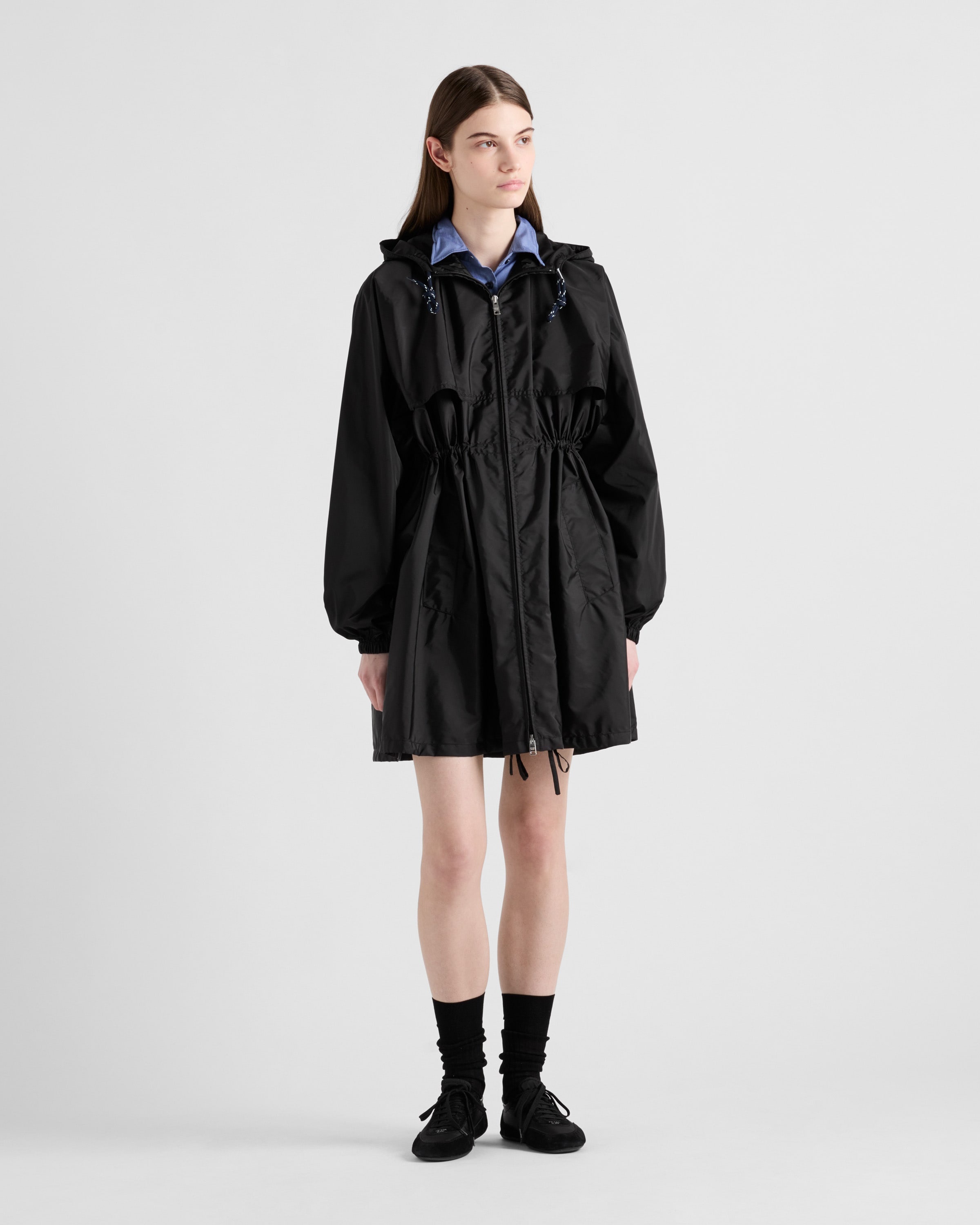 Lightweight Re-Nylon raincoat - 2